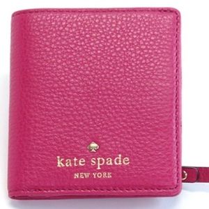 Kate Spade Cobble Hill Small Stacy Wallet in Pink